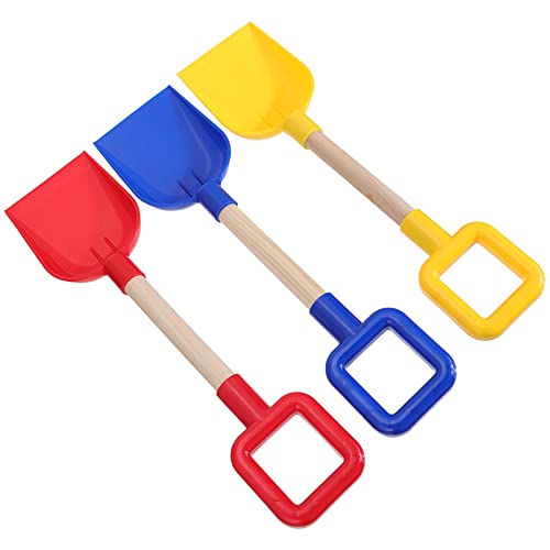 WHAMVOX 3Stücke Teiliges Kinderschaufel Für Sommer Sandspielzeug Mit Holzgriff Und Strandschaufel Für Freien WHAMVOX 3Stücke Teiliges Kinderschaufel Für Sommer Sandspielzeug Mit Holzgriff Und Strandschaufel Für Freien von WHAMVOX