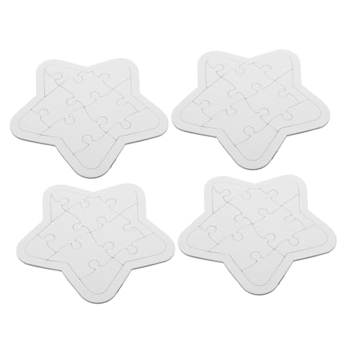 WHAMVOX 4 Blätter Leere Puzzleteile Großes DIY Malpuzzle Blanko Puzzlespiel Fördert Kreativität Feinmotorik Für Tragbar Spaßiges Familienspiel Geschenkidee WHAMVOX 4 Blätter Leere Puzzleteile Großes DIY Malpuzzle Blanko Puzzlespiel Fördert Kreativität Feinmotorik Für Tragbar Spaßiges Familienspiel Geschenkidee von WHAMVOX