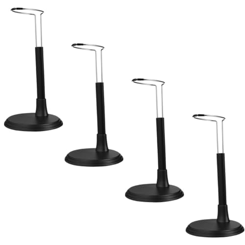 WHAMVOX 4 Stück Doll Support Stand Verstellbar Stabiler Puppenhalter aus Edelstahl und Abs Hoher Vertikaler Organizer für Indoor Action Figures und Puppenzubehör WHAMVOX 4 Stück Doll Support Stand Verstellbar Stabiler Puppenhalter aus Edelstahl und Abs Hoher Vertikaler Organizer für Indoor Action Figures und Puppenzubehör von WHAMVOX