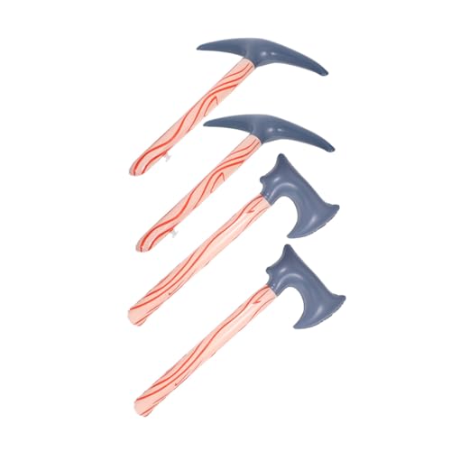 WHAMVOX 4 Stück Teiliges Aufblasbares Abenteuer-axt- Leichtes Sicheres Kostüm-requisit für Party Cosplay und Halloween Wiederverwendbar für Gruppenspiele WHAMVOX 4 Stück Teiliges Aufblasbares Abenteuer-axt- Leichtes Sicheres Kostüm-requisit für Party Cosplay und Halloween Wiederverwendbar für Gruppenspiele von WHAMVOX