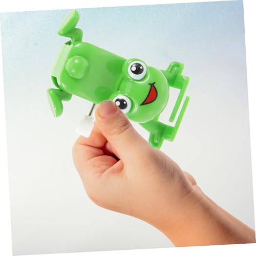 WHAMVOX 4 Stück Teiliges Aufziehfrosch Robustem Kunststoff Mechanische Wind up spielzeuge mit Handbetriebenem Kleine Fröhliche Frösche zum Laufen für Geschenkideen WHAMVOX 4 Stück Teiliges Aufziehfrosch Robustem Kunststoff Mechanische Wind up spielzeuge mit Handbetriebenem Kleine Fröhliche Frösche zum Laufen für Geschenkideen von WHAMVOX