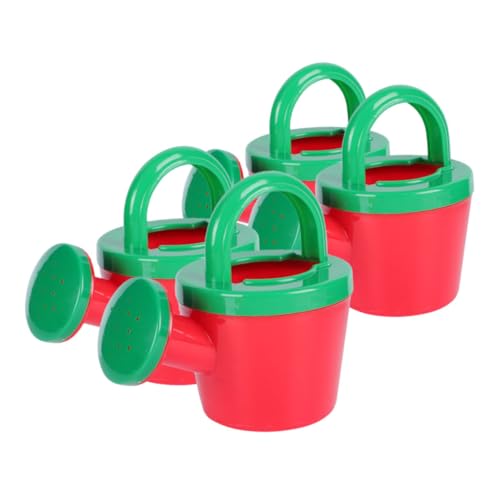 WHAMVOX 4 Stück Teiliges Gießkannen Badespielzeug Wasserspritzen Badewannenspielzeug für Junge Mädchen Sicher rutschfest Komfortabel Grip Geeignet für Garten Zimmerpflanzen Indoor Outdoor von WHAMVOX