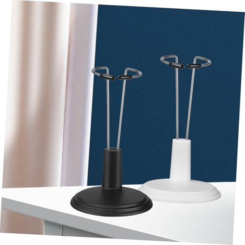WHAMVOX 4 Stück Teiliges Höhe Verstellbare Puppenhalter aus Schwarzem und Weißem Stabile Doll Bracket Organizer für Actionfiguren Puppen Sammelstücke für Zuhause und Ladendisplay WHAMVOX 4 Stück Teiliges Höhe Verstellbare Puppenhalter aus Schwarzem und Weißem Stabile Doll Bracket Organizer für Actionfiguren Puppen Sammelstücke für Zuhause und Ladendisplay von WHAMVOX