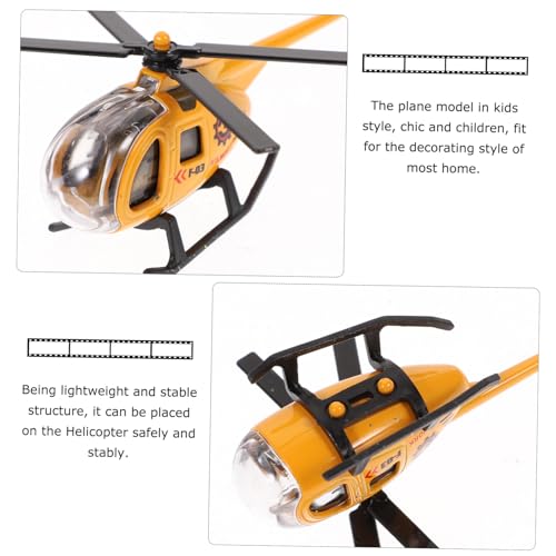 WHAMVOX 4 Stück Teiliges Metall Hubschrauber Modell Rustikale Flugzeug Dekoration Robuste Metallfiguren für Wohnraum Büro Geschenkideen Realistische Mini Hubschrauber Deko WHAMVOX 4 Stück Teiliges Metall Hubschrauber Modell Rustikale Flugzeug Dekoration Robuste Metallfiguren für Wohnraum Büro Geschenkideen Realistische Mini Hubschrauber Deko von WHAMVOX