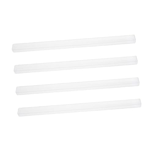 WHAMVOX 4 Stück Teiliges Mini Mahjong Rack Kompakter Leichter Mahjong Steinhalter mit U-förmigen Steckplätzen Praktisches Aufbewahrungssystem für Reisen und Gruppenspiele zu Hause von WHAMVOX