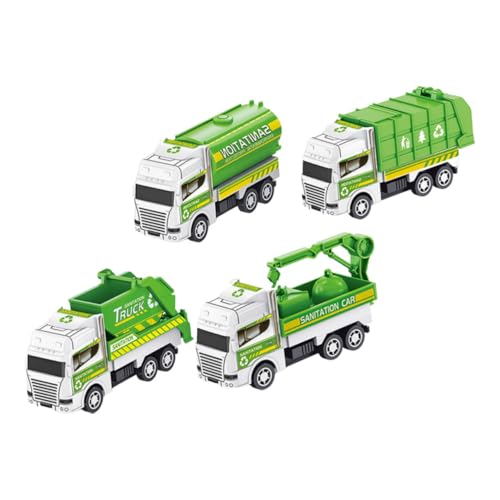 WHAMVOX 4 Stück Teiliges Mini Müllwagen für Kleinkinder Reibungsbetriebene Kleine Abfallfahrzeuge Sichere Kinderfahrzeuge mit Glatten Kanten Fördert Kreativität und Hand Auge koordination WHAMVOX 4 Stück Teiliges Mini Müllwagen für Kleinkinder Reibungsbetriebene Kleine Abfallfahrzeuge Sichere Kinderfahrzeuge mit Glatten Kanten Fördert Kreativität und Hand Auge koordination von WHAMVOX