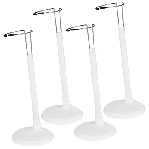 WHAMVOX 4 Stück Verstellbare Puppenständer Weiß Einfache Montage Doll Bracket Organizer für Große Puppen für Schaufenster Laden und Heimdekoration Platzsparende Aufbewahrung WHAMVOX 4 Stück Verstellbare Puppenständer Weiß Einfache Montage Doll Bracket Organizer für Große Puppen für Schaufenster Laden und Heimdekoration Platzsparende Aufbewahrung von WHAMVOX