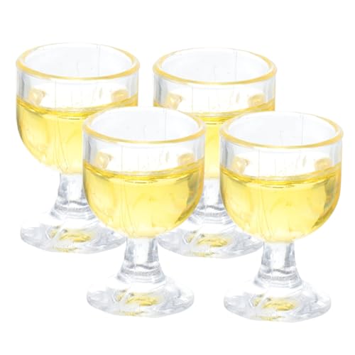 WHAMVOX 4 Stücke Miniatur Wein Gläser Puppenhaus Mini Barware Realismus Stimulieren Cocktail Gläser Miniatur Tasse WHAMVOX 4 Stücke Miniatur Wein Gläser Puppenhaus Mini Barware Realismus Stimulieren Cocktail Gläser Miniatur Tasse von WHAMVOX