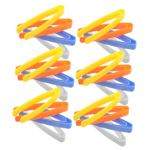 WHAMVOX 40 Stück Teiliges Kunststoff-pinzettenset für Feinmotorisches Training Bunte Greifzangen in Weiß Gelb Blau Orange Sicher für Outdoor-entdeckungen Sensorisches Lernspielzeug WHAMVOX 40 Stück Teiliges Kunststoff-pinzettenset für Feinmotorisches Training Bunte Greifzangen in Weiß Gelb Blau Orange Sicher für Outdoor-entdeckungen Sensorisches Lernspielzeug von WHAMVOX
