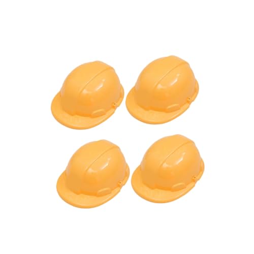 WHAMVOX 4Stücke Kindersicherheitshelm Gelber Bauhelm für Rollenspiel Requisiten Leicht und Langlebig Fördert Kreativität und Denkfähigkeit für Kleine Bauarbeiter WHAMVOX 4Stücke Kindersicherheitshelm Gelber Bauhelm für Rollenspiel Requisiten Leicht und Langlebig Fördert Kreativität und Denkfähigkeit für Kleine Bauarbeiter von WHAMVOX