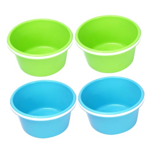 WHAMVOX 4Stücke Sandeimer aus Kunststoff Kleiner Eimer für Strandspielzeug für Robust und Leicht für Kreative Sommeraktivitäten Am Strand Garten WHAMVOX 4Stücke Sandeimer aus Kunststoff Kleiner Eimer für Strandspielzeug für Robust und Leicht für Kreative Sommeraktivitäten Am Strand Garten von WHAMVOX