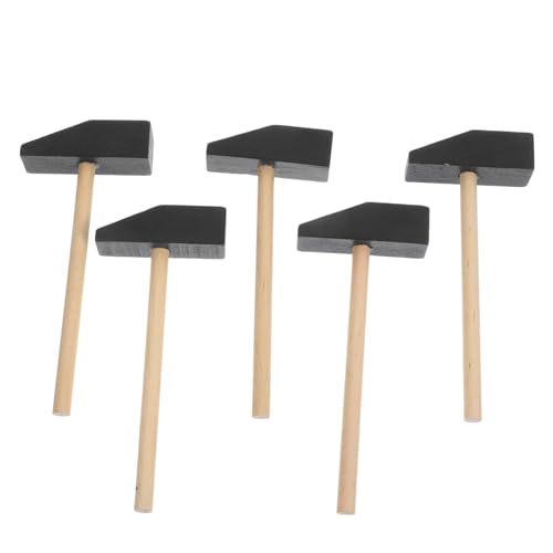 WHAMVOX 5 Stück Kleine Holzhämmer Kleinkindspielzeug Hammer Kleiner Hammer Simulationshämmer Kinderhammer Spielzeughämmer Für Holzhammer Holzhammer Mini Holzhämmer von WHAMVOX