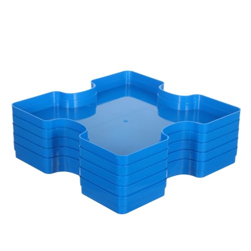WHAMVOX 5 Stück Teiliges Puzzle-sortier Deckeln Stapelbare zur Aufbewahrung von Puzzleteilen für Haushalt Bastelbedarf und Spielzeugsortierung WHAMVOX 5 Stück Teiliges Puzzle-sortier Deckeln Stapelbare zur Aufbewahrung von Puzzleteilen für Haushalt Bastelbedarf und Spielzeugsortierung von WHAMVOX