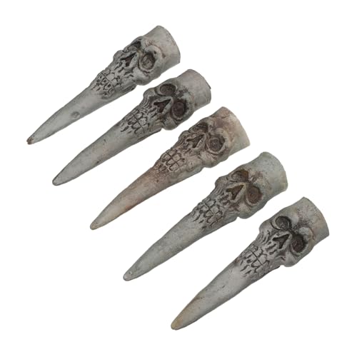 WHAMVOX Halloween Fake Finger 5 Stück Hexennägel Hexenfingernägel Falsche Hexenfinger Für Maskerade Und Partys WHAMVOX Halloween Fake Finger 5 Stück Hexennägel Hexenfingernägel Falsche Hexenfinger Für Maskerade Und Partys von WHAMVOX