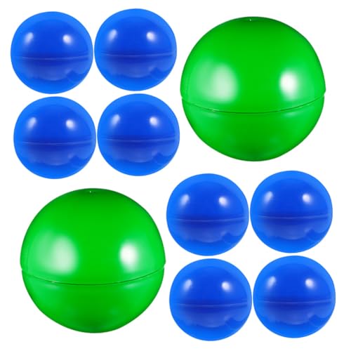 WHAMVOX 50 Stück Öffbare Raffle Balls Kleine Befüllbare Lotteriekugeln Hohlkugeln Leicht Tragbar Für Party Gewinnspiele Überraschungen Grün Blau WHAMVOX 50 Stück Öffbare Raffle Balls Kleine Befüllbare Lotteriekugeln Hohlkugeln Leicht Tragbar Für Party Gewinnspiele Überraschungen Grün Blau von WHAMVOX