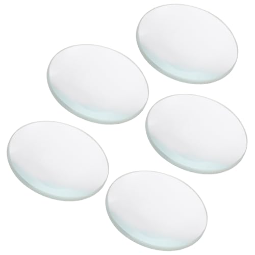 WHAMVOX 5Stücke Doppelkonvexlinse Durchmesser Brennweite Teiliges aus Poliertem für Wissenschaftliche Experimente und Unterrichtsdemonstrationen Hochwertige Optische WHAMVOX 5Stücke Doppelkonvexlinse Durchmesser Brennweite Teiliges aus Poliertem für Wissenschaftliche Experimente und Unterrichtsdemonstrationen Hochwertige Optische von WHAMVOX