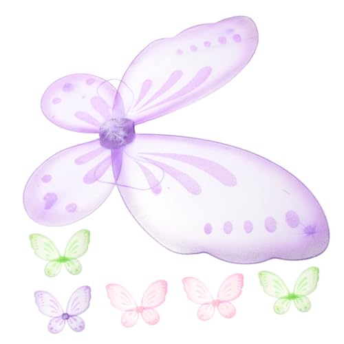 WHAMVOX 6 Stück Make Up Flügel Fee Für Mädchen Schmetterling Kostüm Party Anzieh Party Flügel Cosplay Foto Requisiten Cosplay Anzieh Kleine Nylon WHAMVOX 6 Stück Make Up Flügel Fee Für Mädchen Schmetterling Kostüm Party Anzieh Party Flügel Cosplay Foto Requisiten Cosplay Anzieh Kleine Nylon von WHAMVOX