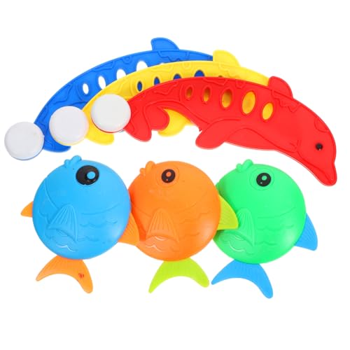 WHAMVOX 6 Stück Teiliges Taucher Sicherem Kunststoff mit Delfin und Fisch Langlebig Wasserresistent und Kinderfreundlich Schwimmspielzeug für Jahre für Sommer Poolspaß von WHAMVOX