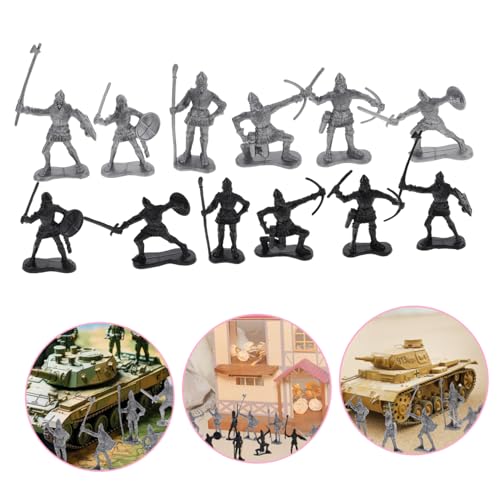 WHAMVOX 60 Stück Teiliges Mittelalterliche Soldaten Figuren aus Robustem Kunststoff Detailgetreue Antike Römische Krieger Miniaturen Historische Spielzeugfiguren für Klassenzimmer und WHAMVOX 60 Stück Teiliges Mittelalterliche Soldaten Figuren aus Robustem Kunststoff Detailgetreue Antike Römische Krieger Miniaturen Historische Spielzeugfiguren für Klassenzimmer und von WHAMVOX