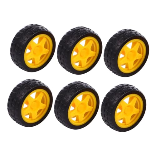 WHAMVOX 6st Spielzeugrad Auto Spielzeugräder Miniaturspielzeug Roboter Spielzeug Rc-Spielzeug Roboterspielzeug Spielzeuge Rc-fahrzeugrad LKW-Teile LKW-zubehör Gummirad Plastik Reifen Kind WHAMVOX 6st Spielzeugrad Auto Spielzeugräder Miniaturspielzeug Roboter Spielzeug Rc-Spielzeug Roboterspielzeug Spielzeuge Rc-fahrzeugrad LKW-Teile LKW-zubehör Gummirad Plastik Reifen Kind von WHAMVOX
