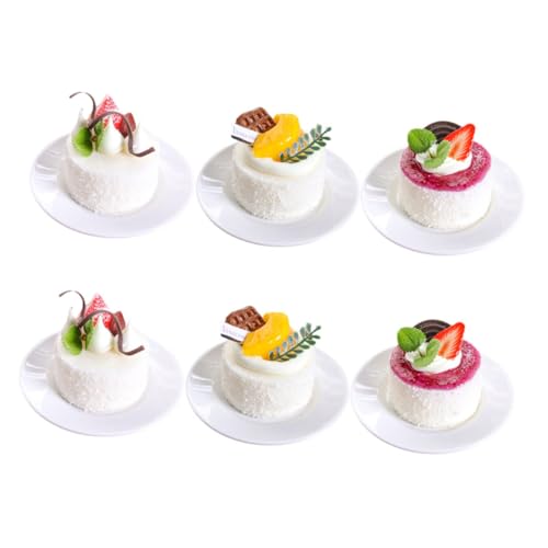 WHAMVOX 6St künstliches Brotspielzeug tischdeko esstisch Schaufensterdekoration Künstliches Dessertornament Faux-Kuchen-Requisite künstliches Lebensmittelmodell künstliches Kuchenmodell Pu WHAMVOX 6St künstliches Brotspielzeug tischdeko esstisch Schaufensterdekoration Künstliches Dessertornament Faux-Kuchen-Requisite künstliches Lebensmittelmodell künstliches Kuchenmodell Pu von WHAMVOX