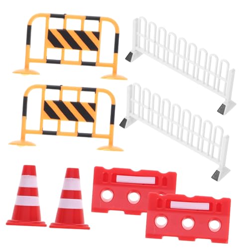 WHAMVOX 8 Stück Verkehrszeichen Miniatur Straßenkegel Straßenmarkierungen Lernspielzeug für Verkehrsregeln Frühförderung Modellbau Zubehör WHAMVOX 8 Stück Verkehrszeichen Miniatur Straßenkegel Straßenmarkierungen Lernspielzeug für Verkehrsregeln Frühförderung Modellbau Zubehör von WHAMVOX
