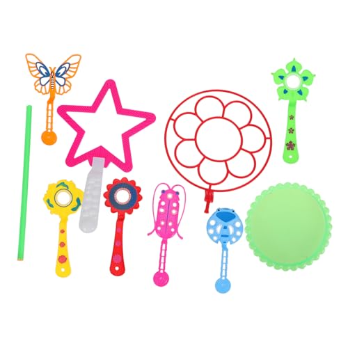 WHAMVOX 9 Stück Teiliges Buntes Seifenblasenstäbe Set für Sichere Materialien Mehrfach Verwendbar für Outdoor Partys Spielspaß für Mädchen und Jungen Ab Jahren Farbenfrohe unter WHAMVOX 9 Stück Teiliges Buntes Seifenblasenstäbe Set für Sichere Materialien Mehrfach Verwendbar für Outdoor Partys Spielspaß für Mädchen und Jungen Ab Jahren Farbenfrohe unter von WHAMVOX