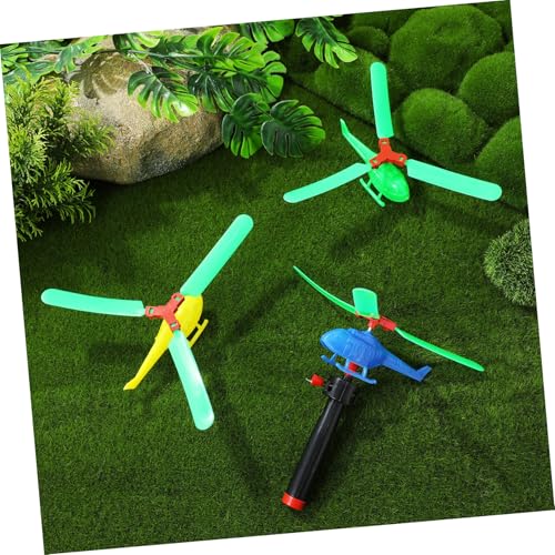 WHAMVOX 9 Stück Teiliges Flugspielzeug mit Zugleine Bunte Kunststoff Hubschrauber Figuren Robustes Outdoor Einfach zu Starten für Gruppen Familienspaß WHAMVOX 9 Stück Teiliges Flugspielzeug mit Zugleine Bunte Kunststoff Hubschrauber Figuren Robustes Outdoor Einfach zu Starten für Gruppen Familienspaß von WHAMVOX