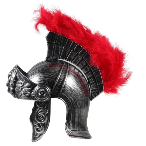 WHAMVOX Antiker Römischer Kriegerhut Historischer Helm Des Zenturios Mittelalterlicher Rüstungshelm Wikingerhelm Spartanischer Römischer Helm Samurai-helm Hüte Jahrgang Abs Schwert Mann von WHAMVOX