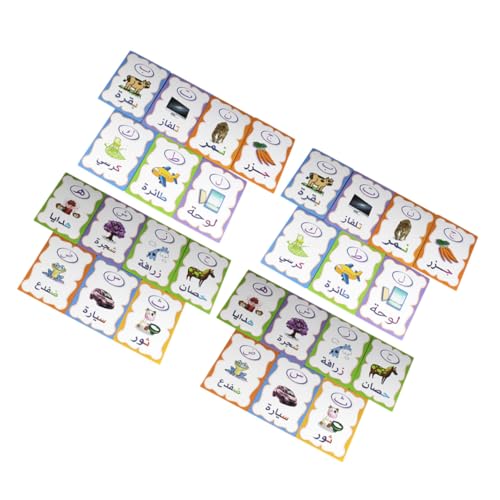 WHAMVOX Arabische Lernkarten Teiliges Pädagogische Flash Cards aus Karton Augenschonend Kognitives Lernspielzeug für Junge Mädchen und Kleinkinder Geschenk zu Weihnachten und Geburtstag WHAMVOX Arabische Lernkarten Teiliges Pädagogische Flash Cards aus Karton Augenschonend Kognitives Lernspielzeug für Junge Mädchen und Kleinkinder Geschenk zu Weihnachten und Geburtstag von WHAMVOX
