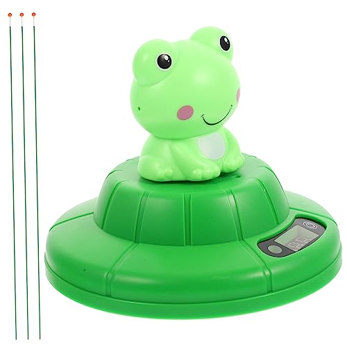 WHAMVOX Automatische Springseilmaschine Elektronisches Seilspringen Frosch Design Mit Zähler Stabiler Sockel Für Indoor Outdoor Sportspielzeug von WHAMVOX