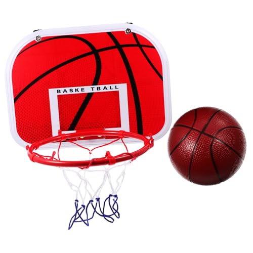 WHAMVOX Basketballkorb Hängend Indoor Basketballrahmen für Jungen Kinderspielzeug Basketball Rack Ohne Bohren Spielspaß Geschenk von WHAMVOX
