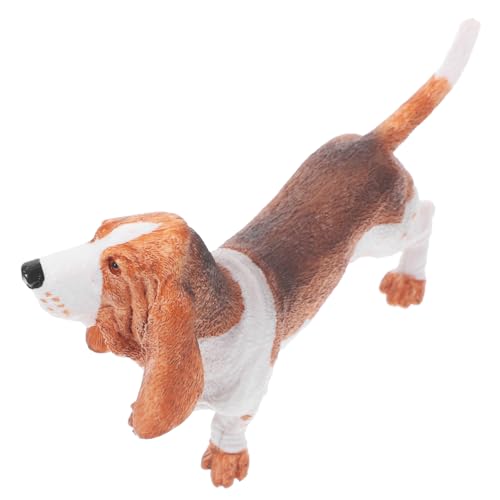 WHAMVOX Basset Hund Figurine Realistisches Hundemodell für Dekoration und Lebendige Deko für Schlafzimmer Wohnzimmer für Familie und Freunde WHAMVOX Basset Hund Figurine Realistisches Hundemodell für Dekoration und Lebendige Deko für Schlafzimmer Wohnzimmer für Familie und Freunde von WHAMVOX