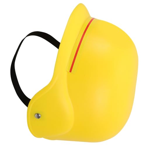 WHAMVOX Baustellenhelm Gelb Kunststoff Robustes Rollenspiel accessoire für Faschingskostüme Partys Halloween Sicher und Wiederverwendbar für Spielzimmer und Outdoor aktivitäten von WHAMVOX