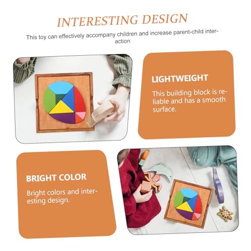 WHAMVOX Buntes Ei förmiges Holz Tangram Puzzle Lernspielzeug Fördert Kreativität Formen Erkennen Frühförderung Sicheres Material Leichtes Bauklötze WHAMVOX Buntes Ei förmiges Holz Tangram Puzzle Lernspielzeug Fördert Kreativität Formen Erkennen Frühförderung Sicheres Material Leichtes Bauklötze von WHAMVOX