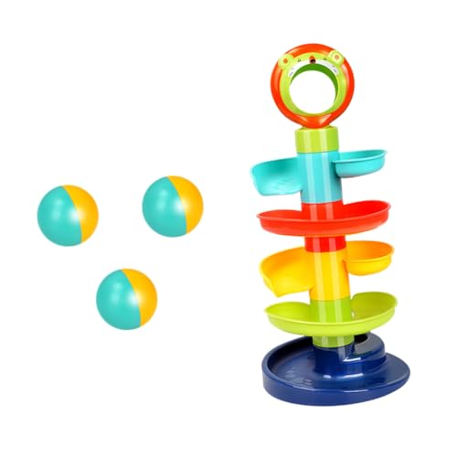 WHAMVOX Buntes Puzzle Drehspiel Lernspiel für Kleinkinder Hand Auge koordination Kreativität Entwicklung Sozialkompetenz Geeignet für Ab Jahr von WHAMVOX