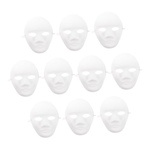 WHAMVOX Diy Masken Zum Bemalen Diy Maske Zum Bemalen Weiße Papiermasken Für Karneval Fasching Und Maskenball Unbemalte Maske Für Kreative Gestaltungen Und Partys Papier Maske WHAMVOX Diy Masken Zum Bemalen Diy Maske Zum Bemalen Weiße Papiermasken Für Karneval Fasching Und Maskenball Unbemalte Maske Für Kreative Gestaltungen Und Partys Papier Maske von WHAMVOX