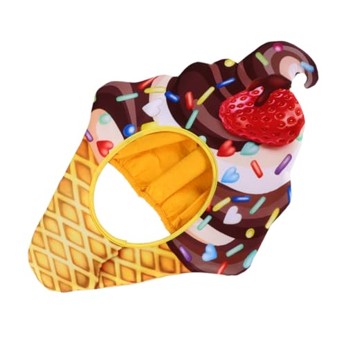 WHAMVOX Dekorativer Eiscreme Kopfschmuck Cosplay Lustige Kopfbedeckung Für Erwachsene Wiederverwendbar Für Karneval Halloween Foto shootings WHAMVOX Dekorativer Eiscreme Kopfschmuck Cosplay Lustige Kopfbedeckung Für Erwachsene Wiederverwendbar Für Karneval Halloween Foto shootings von WHAMVOX