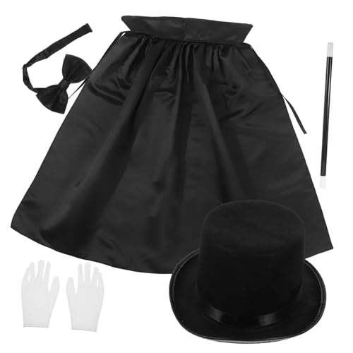 WHAMVOX Moderne Detektiv- -kostüme Detektiv-Accessoires Verkleidungs-Requisiten Zaubererhut Fliege Cosplay Party-ausrüstung von WHAMVOX