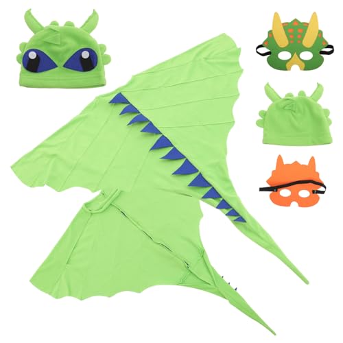 WHAMVOX Dinosaurier Kostüm mit Umhang und Maske Niedliches Cosplay Halloween Kostüm für Jahre Bequemes Partykleid für Geburtstage und Mottopartys WHAMVOX Dinosaurier Kostüm mit Umhang und Maske Niedliches Cosplay Halloween Kostüm für Jahre Bequemes Partykleid für Geburtstage und Mottopartys von WHAMVOX