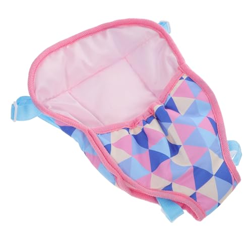 WHAMVOX Doll Tragegurt Für Puppen Atmungsaktiver Puppentragegurt Pink Mit Buntem Dreiecksmuster Ideal Für Outdoor Aktivitäten Und Puppenspielzeug Zubehör WHAMVOX Doll Tragegurt Für Puppen Atmungsaktiver Puppentragegurt Pink Mit Buntem Dreiecksmuster Ideal Für Outdoor Aktivitäten Und Puppenspielzeug Zubehör von WHAMVOX