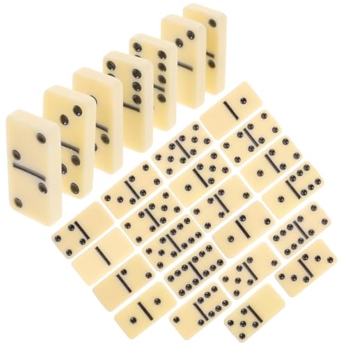 WHAMVOX Domino Spiel Punkte Klassisches Dominoes Block Spiel für Erwachsene Familienparty Gesellschaftsspiel Spielabend von WHAMVOX