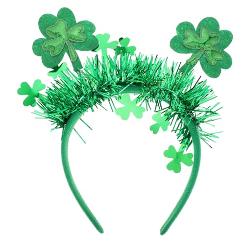 WHAMVOX Dreiblättriges Shamrock Haarband für Frauen Grüne Haaraccessoires für Patrick's Day Stilvolles Festival Headwear für Partys und Besondere Anlässe WHAMVOX Dreiblättriges Shamrock Haarband für Frauen Grüne Haaraccessoires für Patrick's Day Stilvolles Festival Headwear für Partys und Besondere Anlässe von WHAMVOX