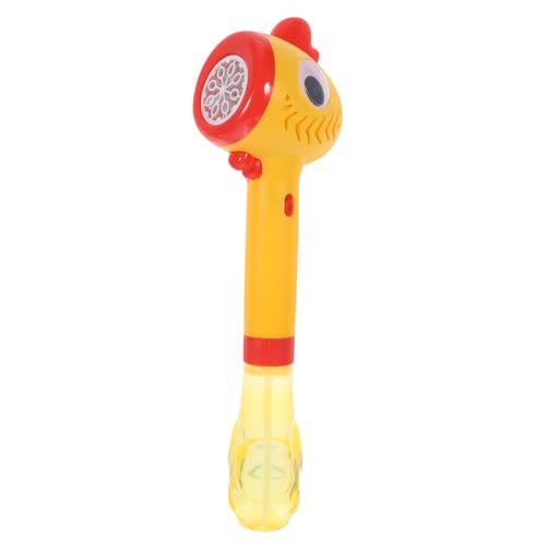 WHAMVOX Elektrischer Bubble Maker mit Licht und Musik Handlicher Kleiner Hühnchen-seifenblasenstab aus Kunststoff Leichtes Tragbares Automatisches Bubble Toy für Familienspaß WHAMVOX Elektrischer Bubble Maker mit Licht und Musik Handlicher Kleiner Hühnchen-seifenblasenstab aus Kunststoff Leichtes Tragbares Automatisches Bubble Toy für Familienspaß von WHAMVOX