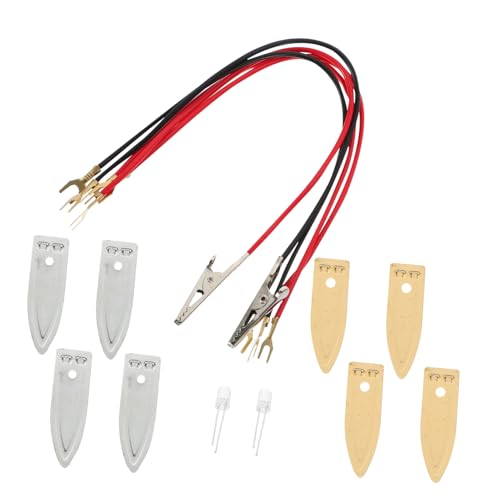 WHAMVOX Fruchtbatterie Experimentierkasten DIY Wissenschaftliches Obst Batterie Kit für Schüler Einfache Montage und Interaktives Lernen mit Sicheren Materialien für Haus und Schule von WHAMVOX