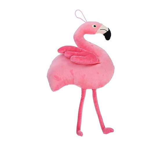 WHAMVOX Mädchen Spielzeug Kleinkindspielzeug Rosa Körbe für Kinder Stofftiere Kuscheltiere für Mädchen Plüschtier gefüllter Flamingo Tierplüschspielzeuge Plüschflamingo niedlich Puppe von WHAMVOX