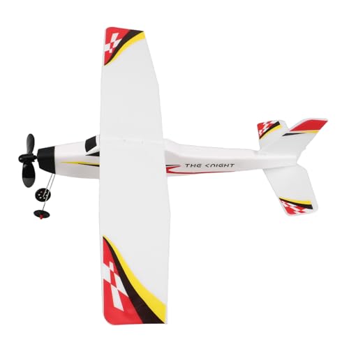 WHAMVOX Gummibandbetriebenes Schaumstoffflugzeug, Balsa-modellflugzeug, Segelflugzeug, Flugspielzeug Für Draußen Für Kinder von WHAMVOX