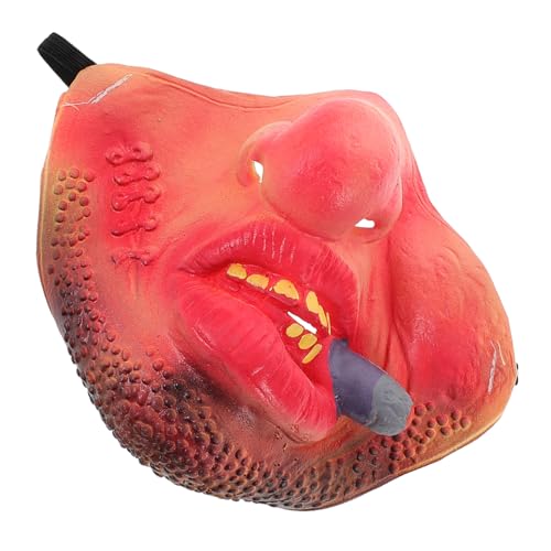 WHAMVOX Halloween Gruselige Brot Mann Gruselig Halbes Gesicht Elastisches Band Realistische Horror Geist Teufel Dämon Cosplay Kostüm Party Requisiten WHAMVOX Halloween Gruselige Brot Mann Gruselig Halbes Gesicht Elastisches Band Realistische Horror Geist Teufel Dämon Cosplay Kostüm Party Requisiten von WHAMVOX