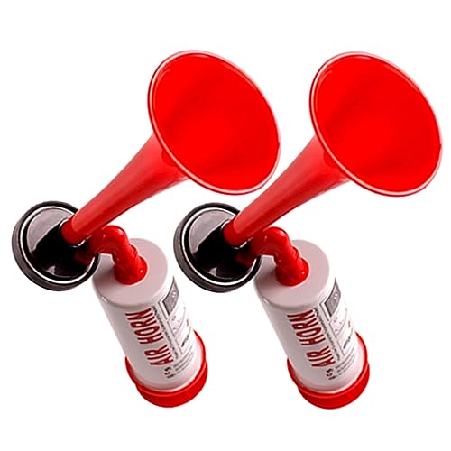 WHAMVOX Handheld Luftdruckhorn Tragbare Cheer Horns Für Sportveranstaltungen Fußball Und Andere Feiern Laute Signalhörner Für Animation Und Begeisterung WHAMVOX Handheld Luftdruckhorn Tragbare Cheer Horns Für Sportveranstaltungen Fußball Und Andere Feiern Laute Signalhörner Für Animation Und Begeisterung von WHAMVOX