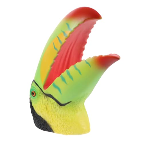 WHAMVOX Handpuppe Toucan aus Weichem Waschbarem Interaktives für Rollenspiele und Bühnenauftritte Pädagogisch Geeignet für Ab Jahren von WHAMVOX